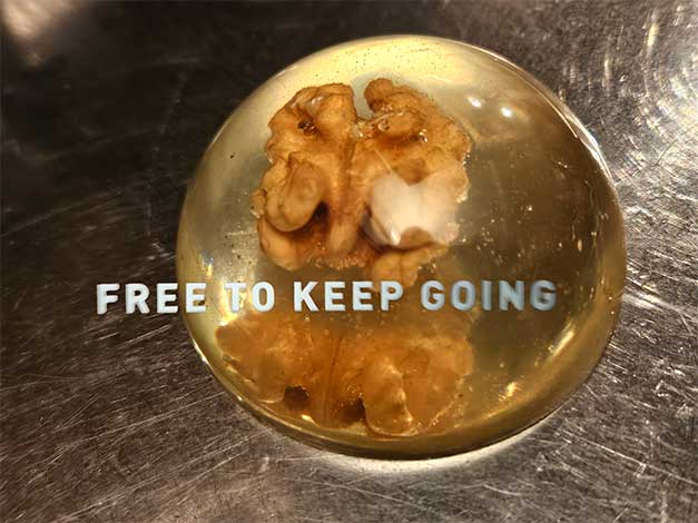 ... It's a hard walk!