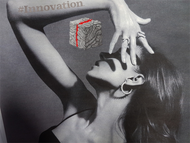 ... as a cube!