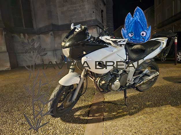 ... ride a motorbike?