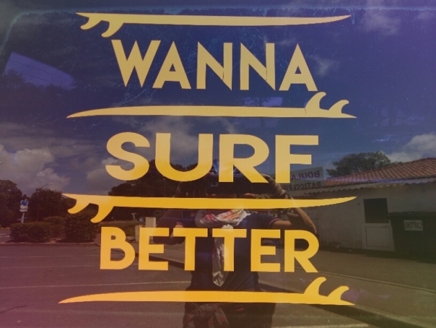 Surfing walk