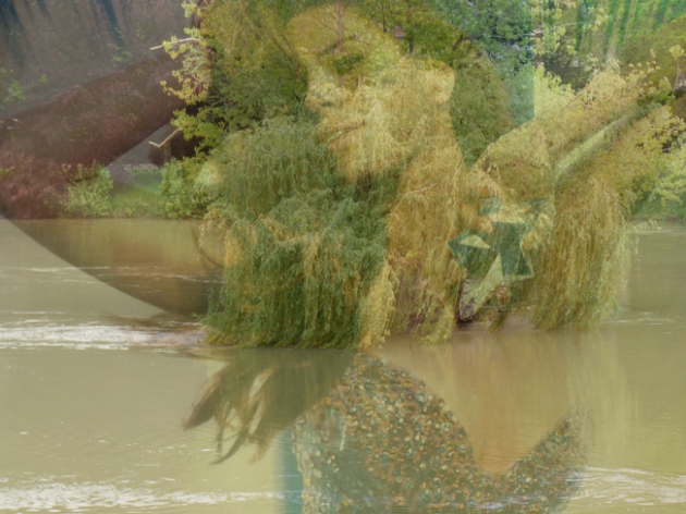Flooded walk