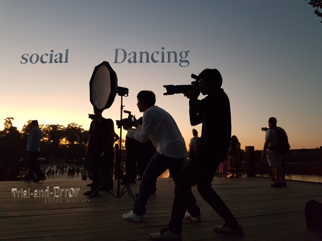 Dancing walk